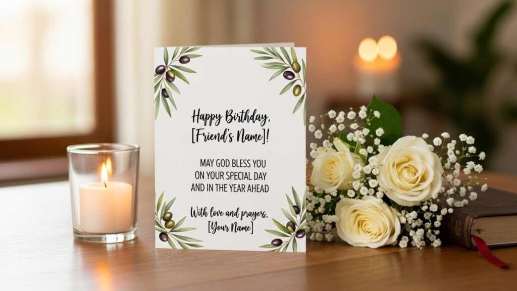 Birthday Prayers and Blessings for a Friend