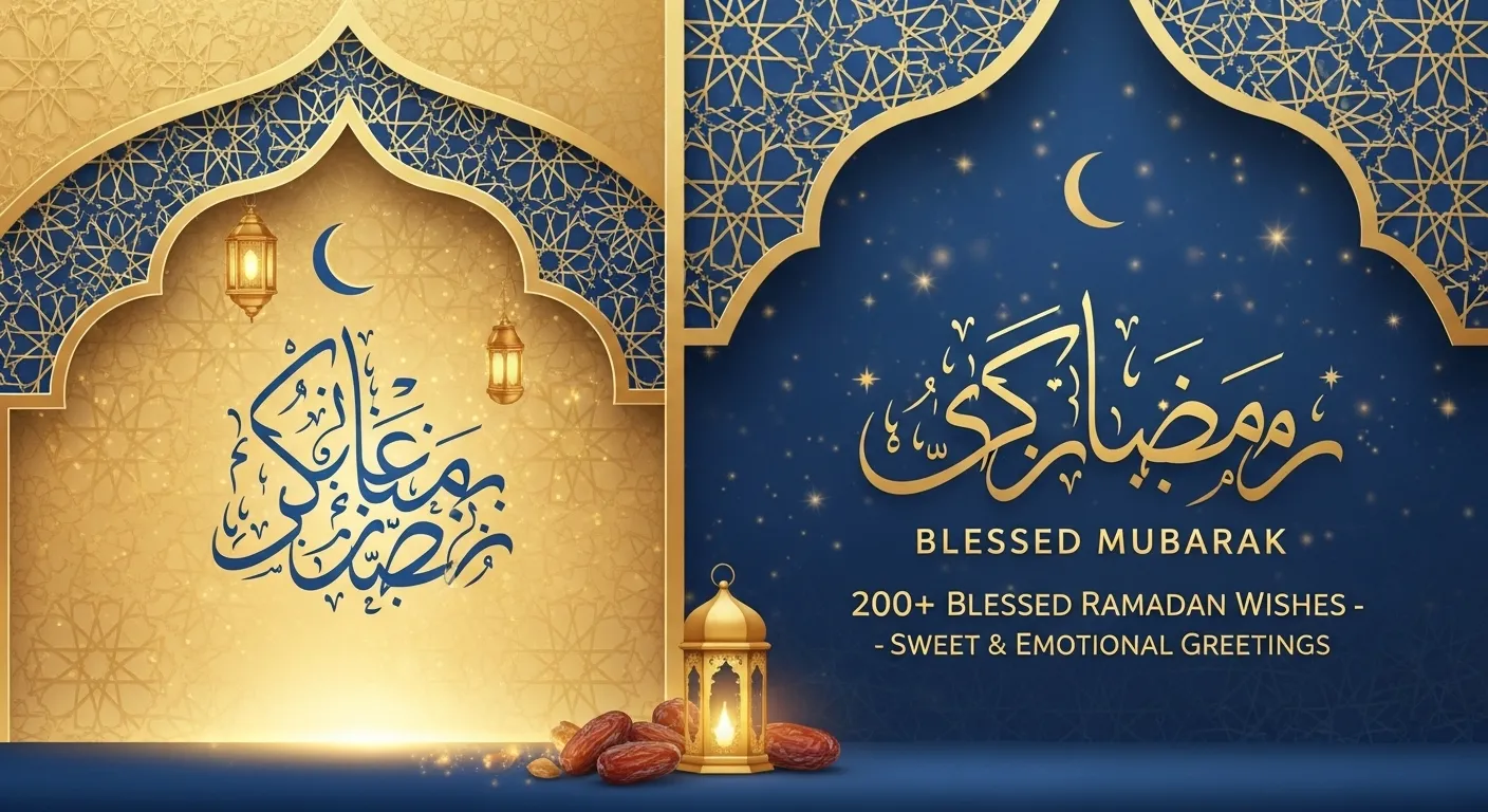 200+ Blessed Ramadan Wishes – Sweet & Emotional Greetings