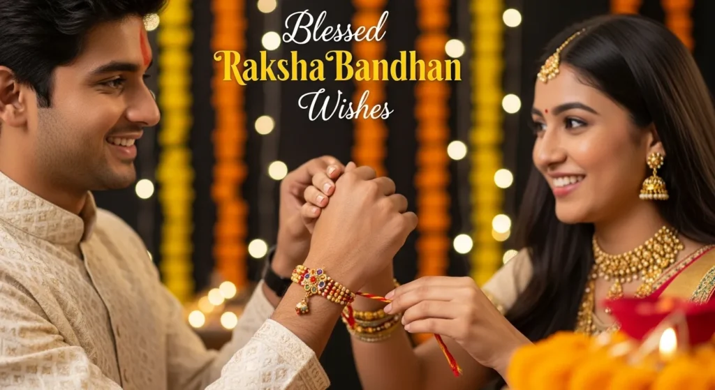 Blessed Raksha Bandhan Wishes