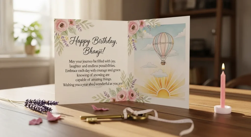 Unique Birthday Wishes for Bhanji with Blessings