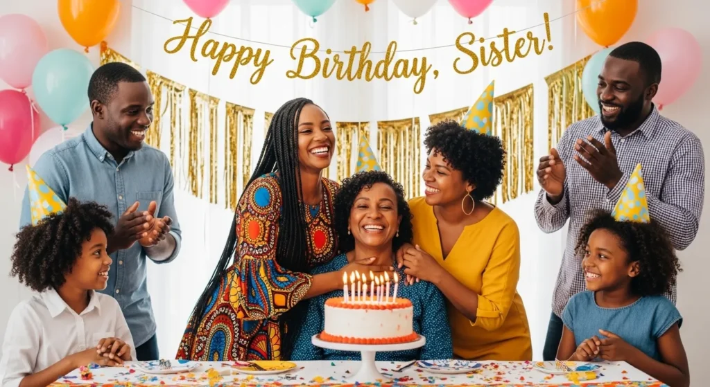 African American Birthday Wishes for Sister
