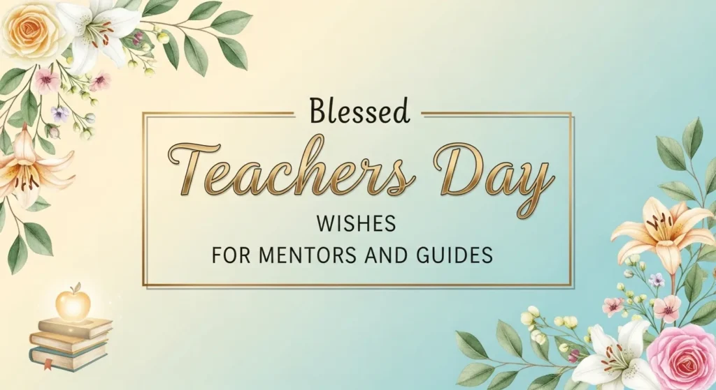 Blessed Teachers Day Wishes for Mentors and Guides