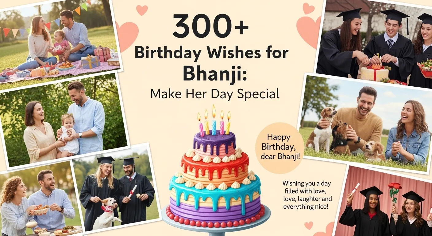 300+ Birthday Wishes for Bhanji: Make Her Day Special