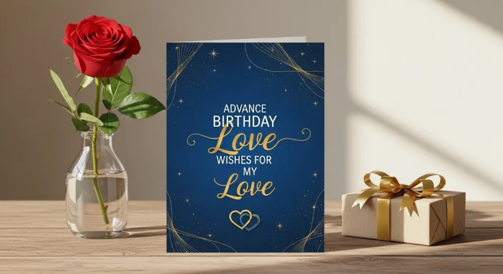Advance Birthday Wishes for Love