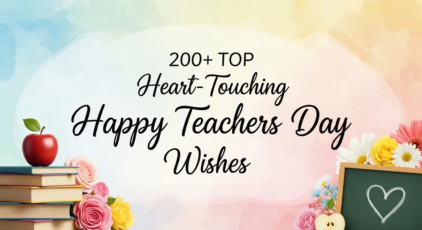 200+ Top Heart-Touching Happy Teachers Day Wishes