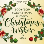 300+ Top Sweet & Happy Blessed Christmas Wishes in 2026