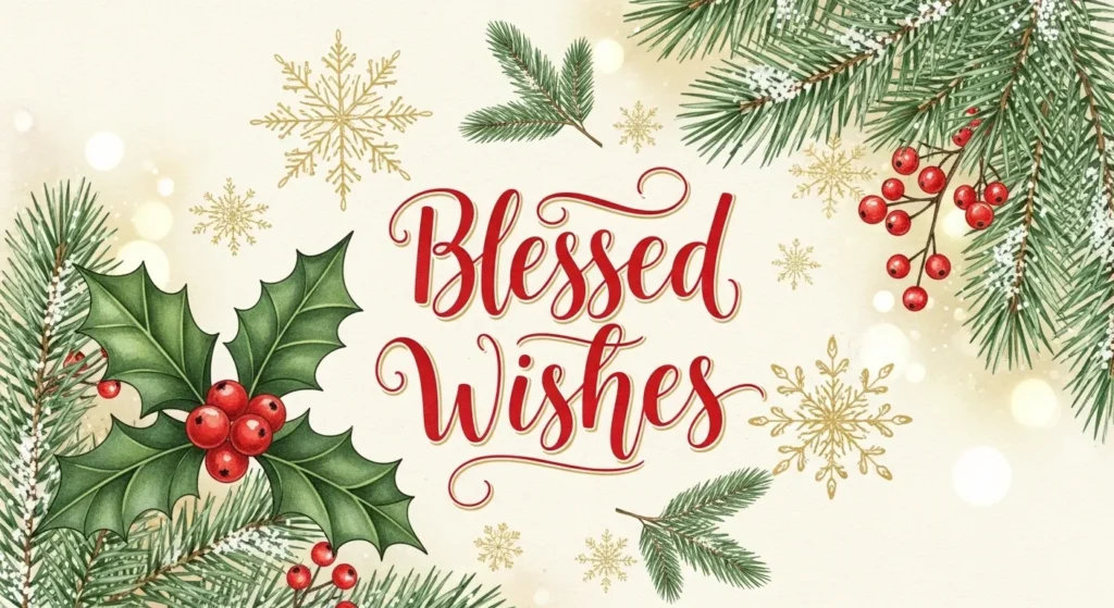 Christmas Blessed Wishes