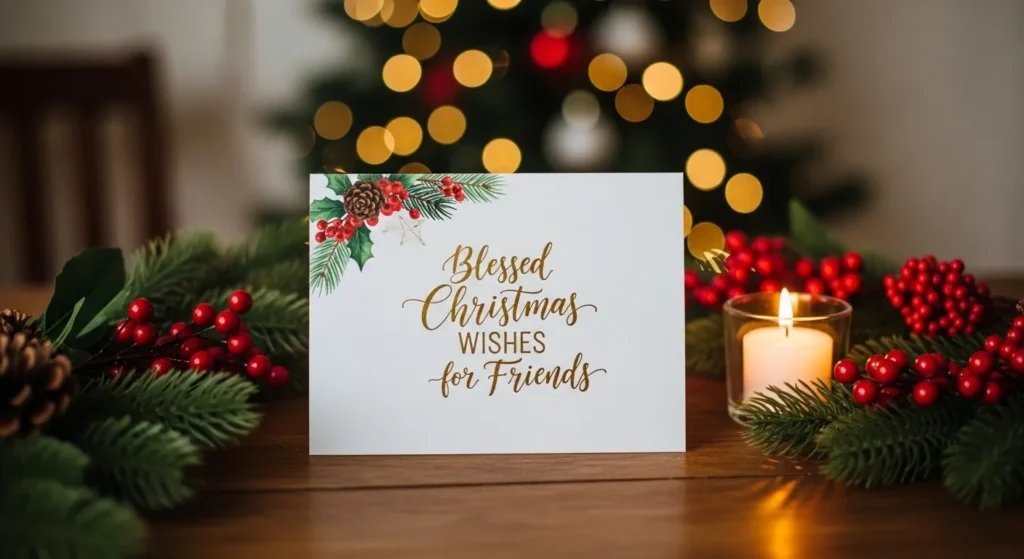 Blessed Christmas Wishes for Friends