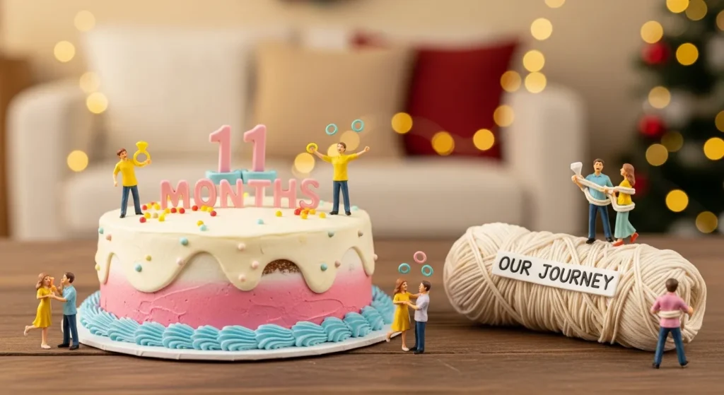 Funny and Sweet 11 Month Anniversary Wishes