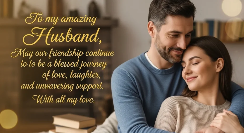 Blessed Friendship Wishes for Husband