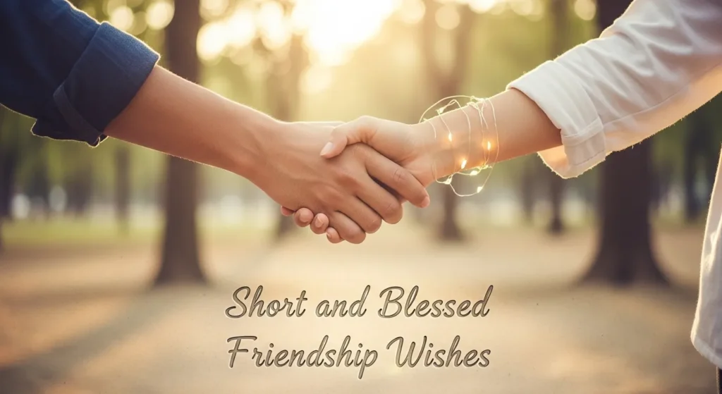 Short and Blessed Friendship Wishes