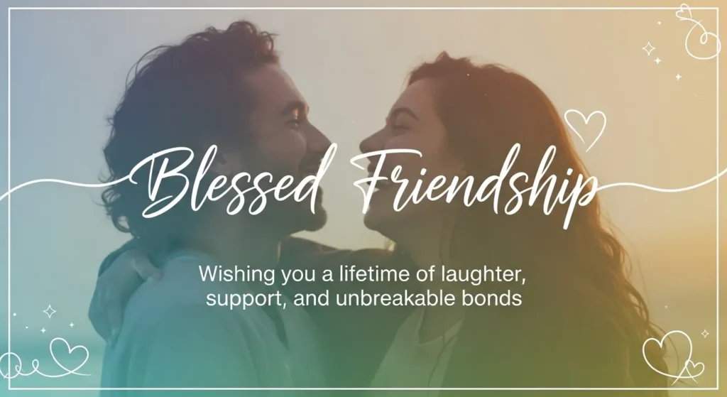 Blessed Friendship Wishes for WhatsApp Status