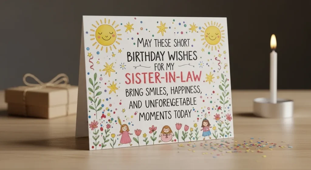 Short Birthday Wishes for Sali