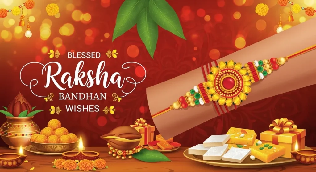 Blessed Raksha Bandhan Wishes