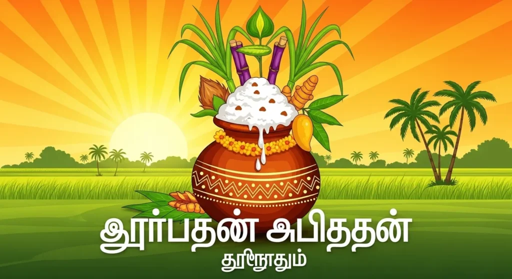 Blessed Pongal Wishes in Tamil