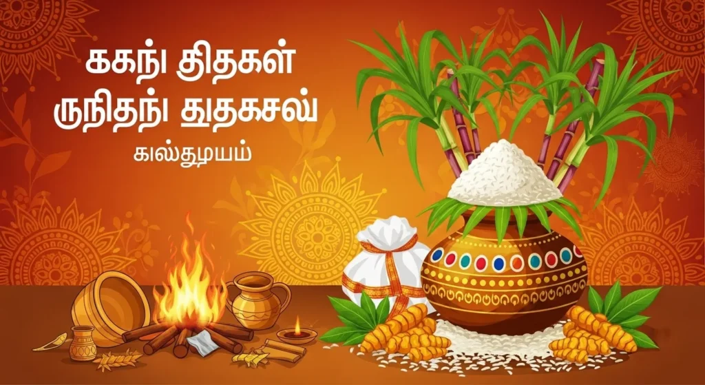Blessed Bhogi Pongal Wishes in Tamil