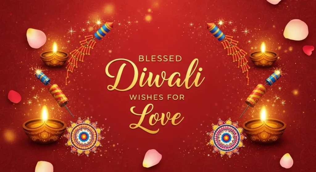 Blessed Diwali Wishes for Love