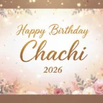 150+ Best Birthday Wishes for Chachi in English in 2026
