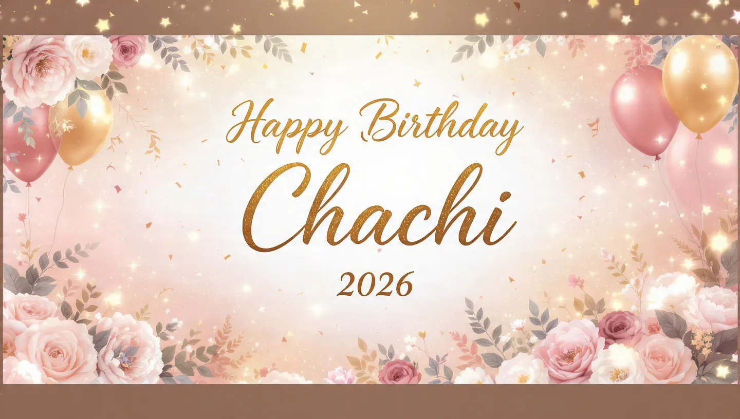 150+ Best Birthday Wishes for Chachi in English in 2026