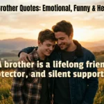 Thank You Brother Quotes: Emotional, Funny & Heartfelt Lines