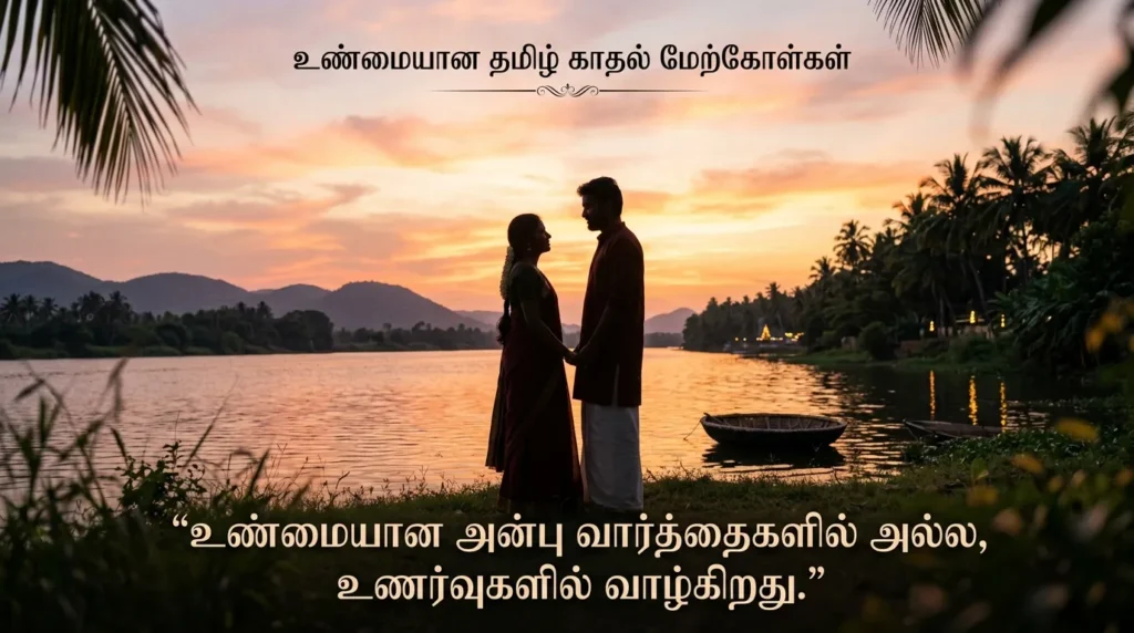 உண்மையான தமிழ் காதல் மேற்கோள்கள்