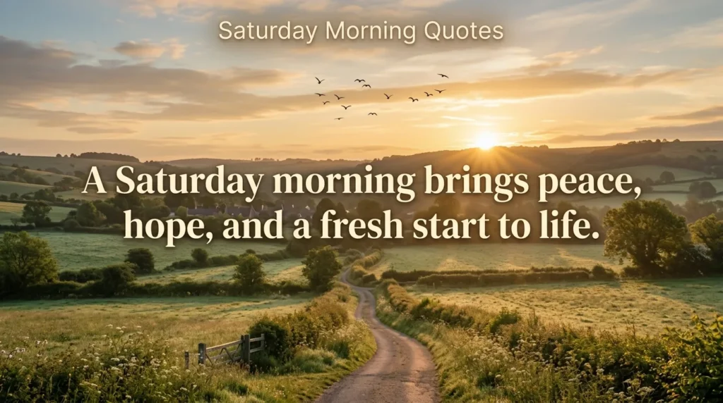 Saturday Morning Quotes