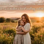 200+ Best Emotional National Daughters Day Quotes from Mom