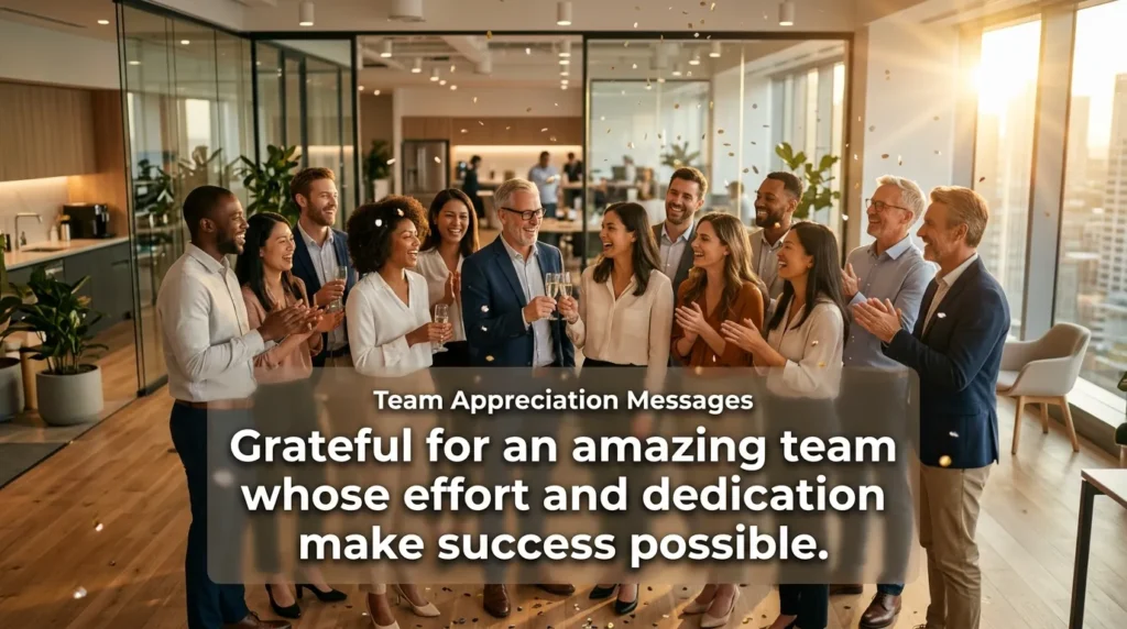 Team Appreciation Messages