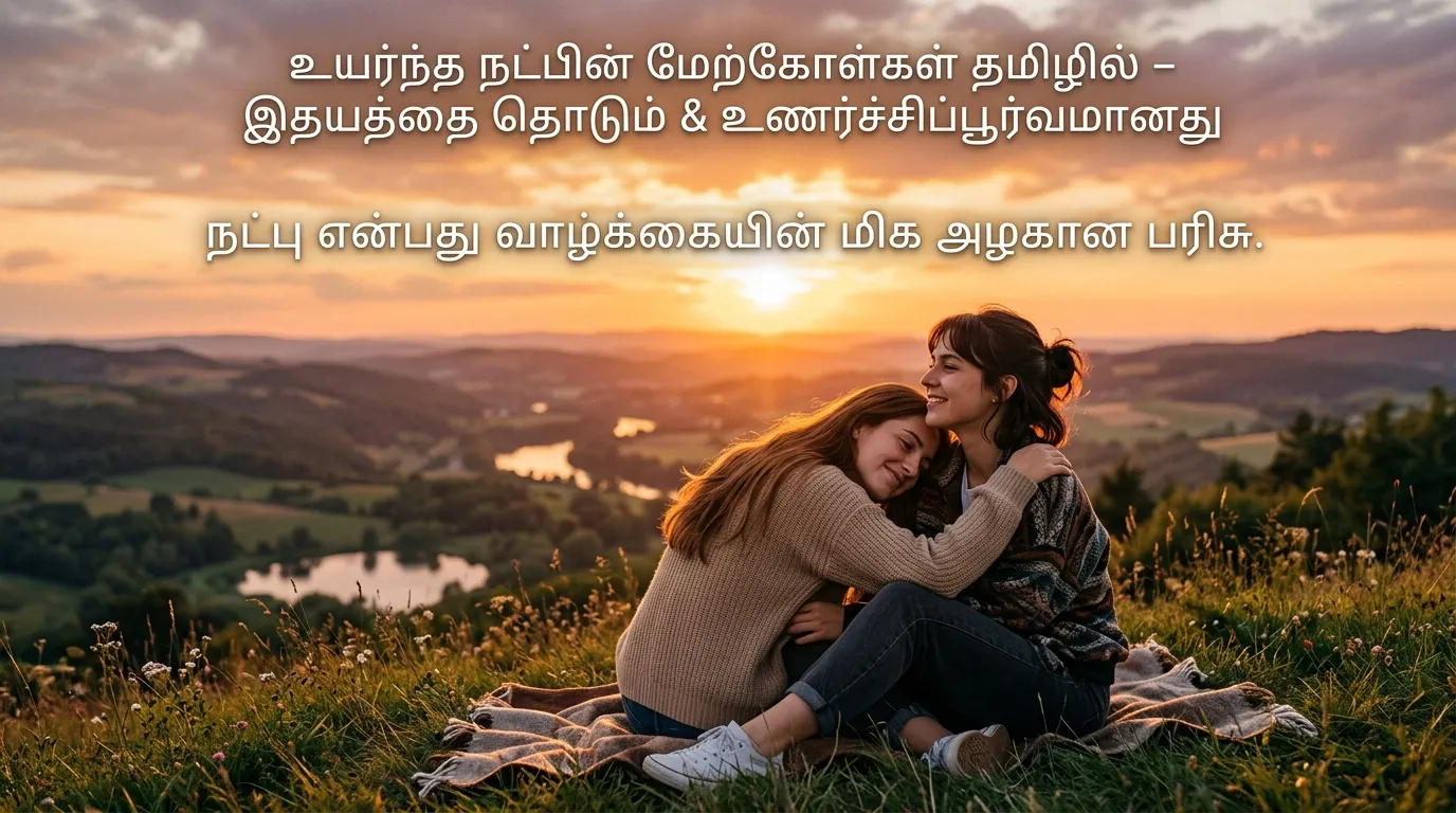 Best Friendship Quotes in Tamil – Heart Touching & Emotional