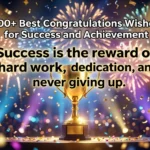 200+ Best Congratulations Wishes for Success and Achievement
