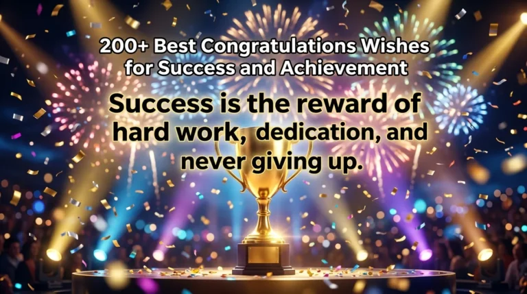 200+ Best Congratulations Wishes for Success and Achievement