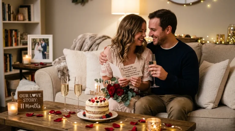 11 Month Anniversary Wishes for Wife: Romantic & Emotional 