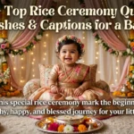 200+ Top Rice Ceremony Quotes, Wishes & Captions for a Baby 