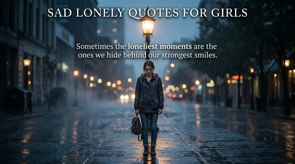 Sad Lonely Quotes for Girls