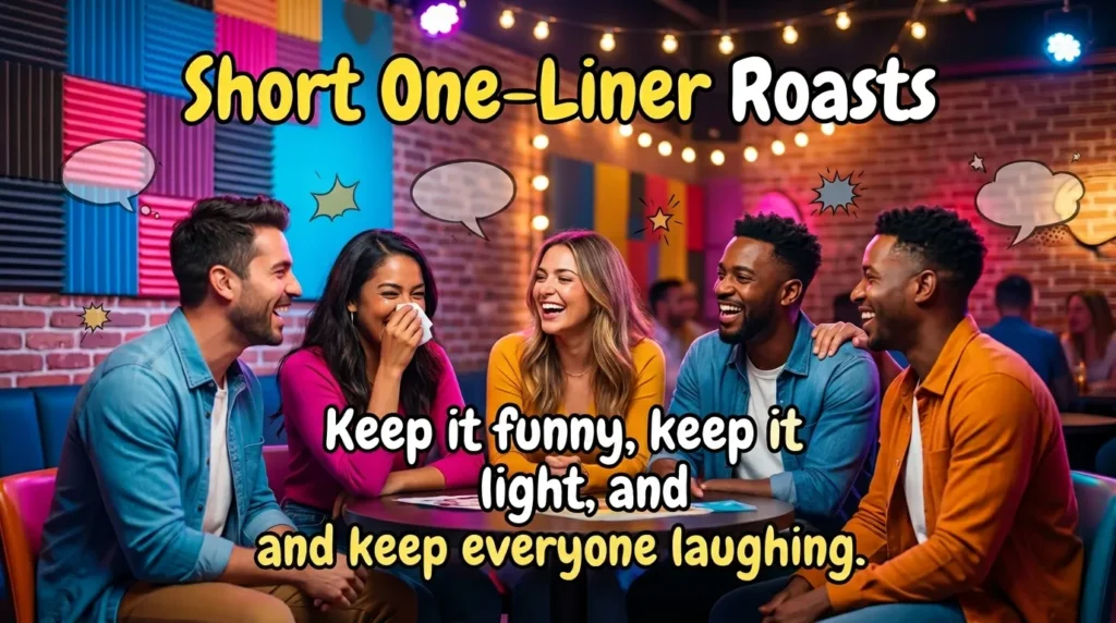 Short One-Liner Roasts