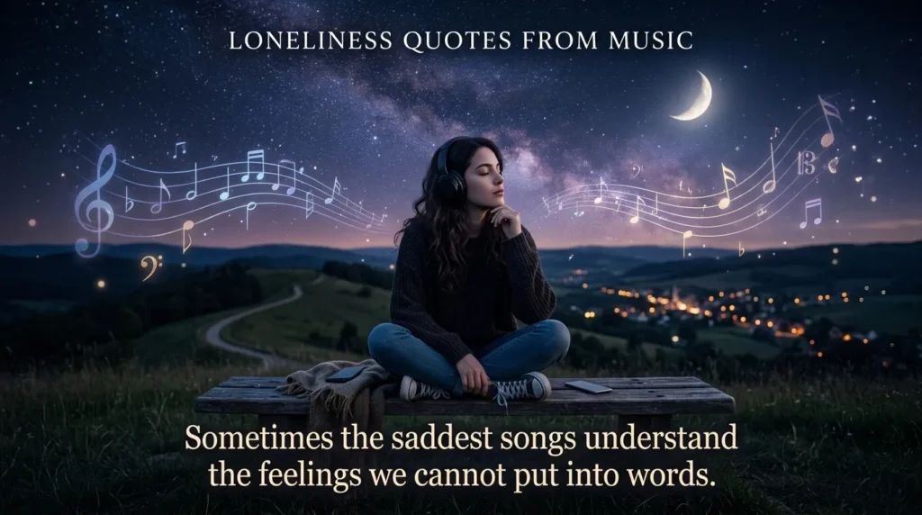 Loneliness Quotes from Music